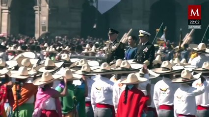 Sheinbaum arremete contra la oposición en desfile de la Revolución
