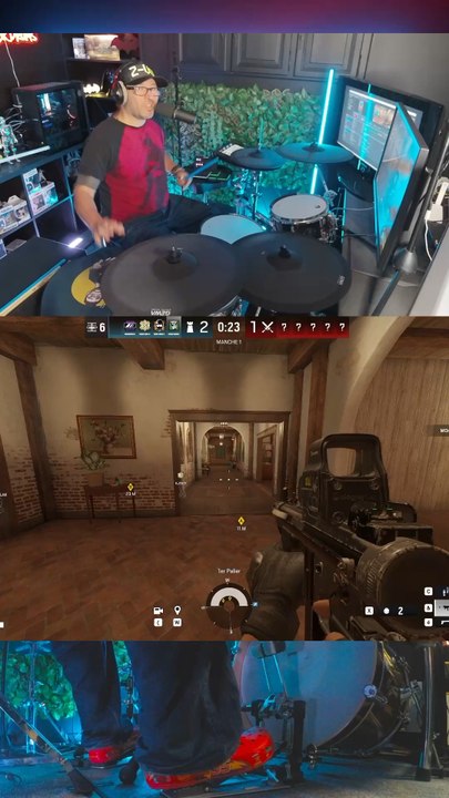 Rainbow Six avec une batterie