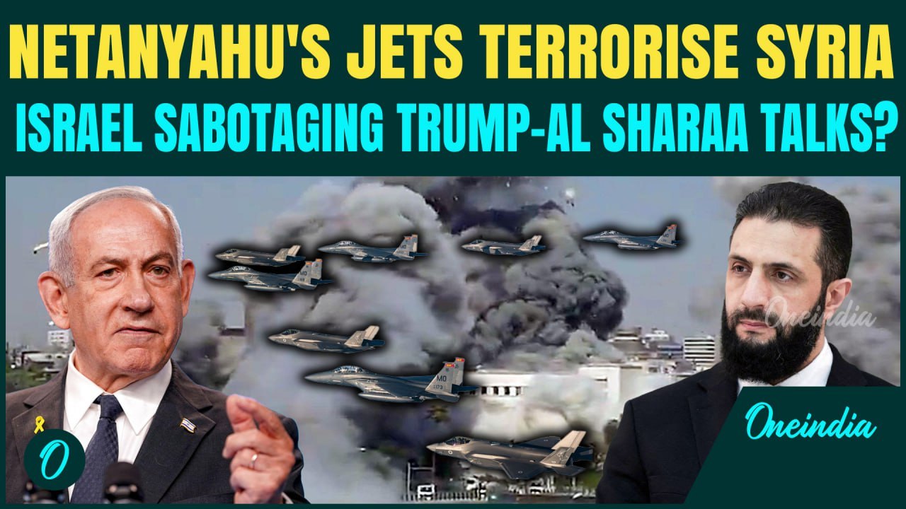 BREAKING: Israeli Jets INVADE Syria After Trump–Al Sharaa Talks | Damascus Warns of Major Escalation
