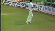 Ravi Shastri Pick Mudassar Nazar Wicket 2nd Test, Jalandhar, September 24 - 29, 1983