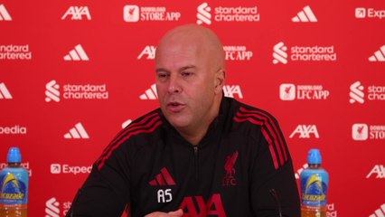 Slot on Forest test, injury woes, Jota memories and title race (Full Presser)