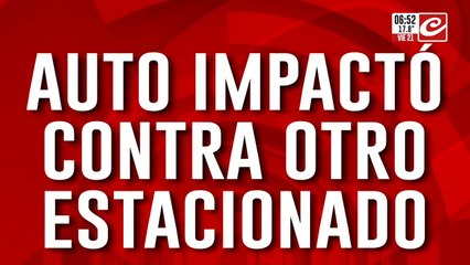 Otra mañana accidentada en la ciudad de Buenos Aires. Mirá el video