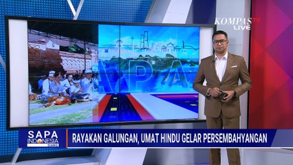 Umat Hindu Rayakan Hari Raya Galungan dengan Khidmat di Berbagai Daerah
