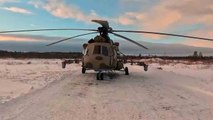 Northern Fleet incorporates two Mi-8MTV-5M military helicopters with new systems and greater operational capability