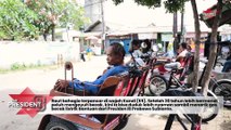 30 Tahun Narik Becak, Lansia 65 Tahun Gembira Dapat Becak Listrik dari Prabowo