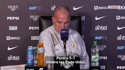 Marcelo Bielsa ne compte pas démissionner malgré la défaite écrasante de l'Uruguay aux États-Unis - Foot - Uruguay