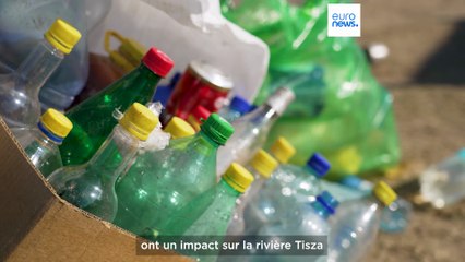 Opération de nettoyage de la rivière Tisza : de quoi sont composés les déchets ?