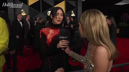 Caroline Polachek on Working With Beyoncé and Being Nominated at the 2024 Grammys | THR Video