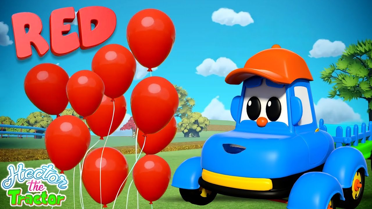 Hector the Tractor Loves Balloons | Kids TV Channel | Nursery Rhymes & Baby Songs | Kids Videos
