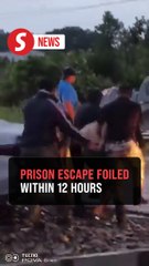 Inmate caught less than 12 hours after escaping from prison in Sri Aman