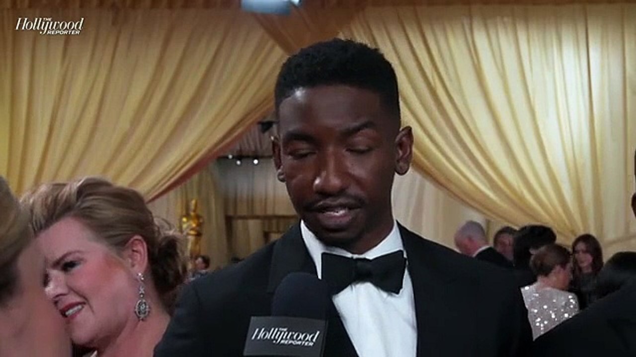 Mamoudou Athie Talks Representing 'Elemental' & 'The Boy and the Heron' at the Oscars | THR Video