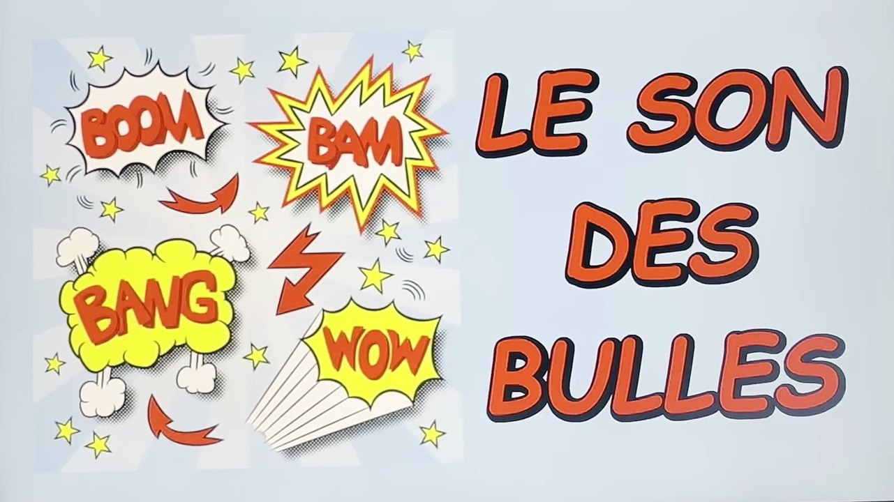 Le son des bulles sur RCN
