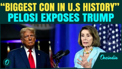 ‘Worst U.S President’: Pelosi Goes ALL GUNS BLAZING; Trump HUMILIATED On World Stage