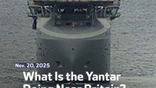 What Is the Yantar Doing Near Britain?