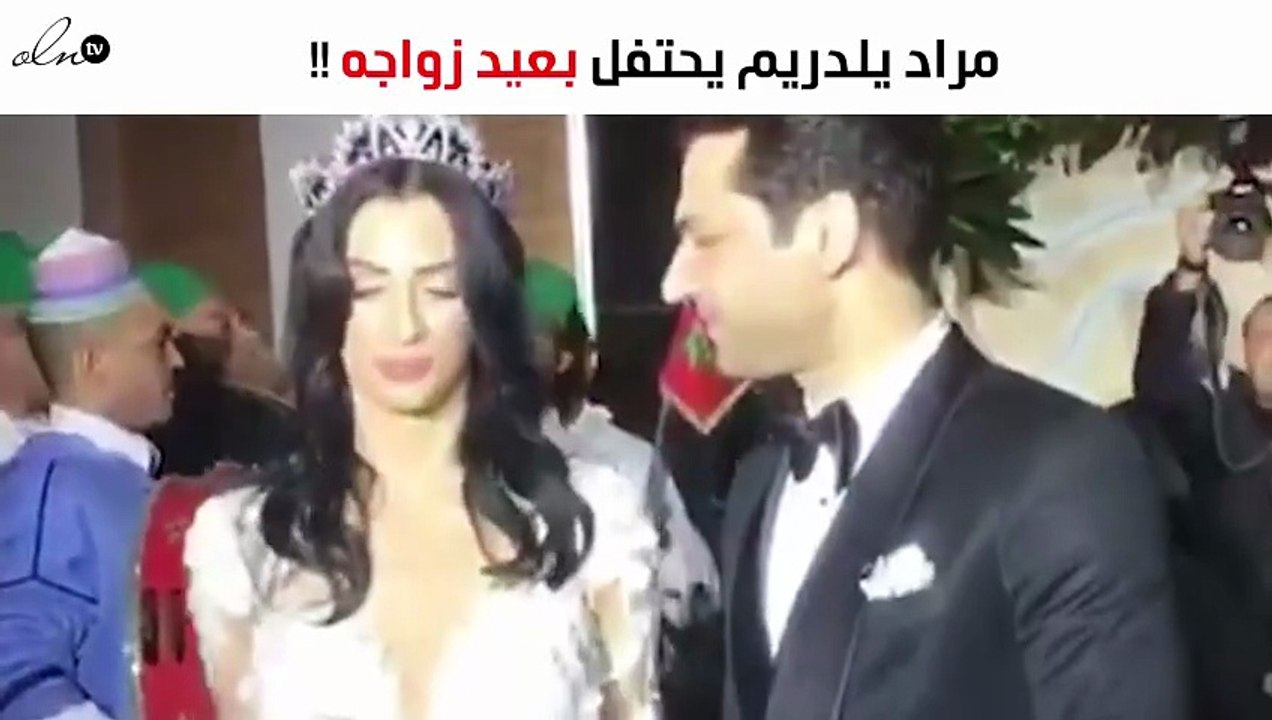 بهذه الكلمات الرومانسية... مراد يلدريم احتفل بع...