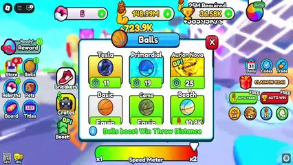 🏀 From NOOB to LEGENDARY in Basketball Simulator! Roblox