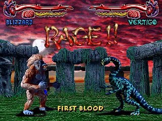 Primal Rage (ARCADE) Blizzard Walkthrough