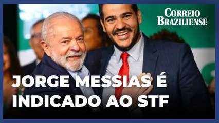 Lula destaca confiança ao indicar Jorge Messias para o STF