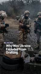 Why Was Ukraine Excluded From Drafting?