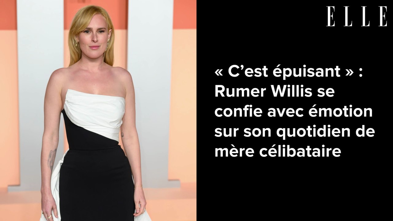 « C’est épuisant » : Rumer Willis se confie avec émotion sur son quotidien de mère célibataire