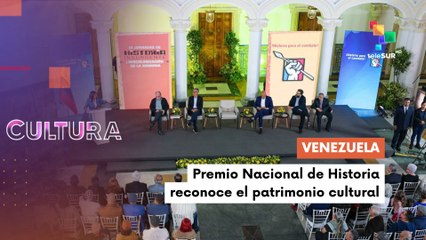 Delcy Rodríguez lideró entrega del Premio Nacional de la Historia 2023-2024