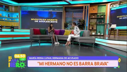HERMANA DEL ACUSADO DE APUÑALAR A UN MENOR DE EDAD