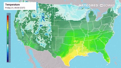 A warm weekend for late November is coming with much of the nation well above average.