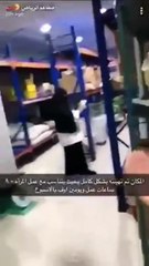 بالفيديو سيدات سعوديات يعملون باحدى مطاعم الرز البخاري بالرياض