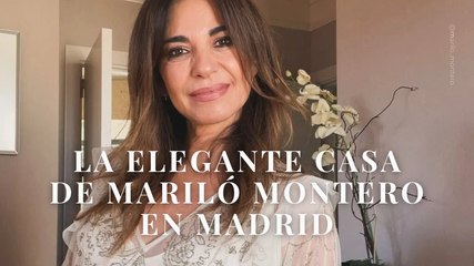 La elegante casa de Mariló Montero en Madrid