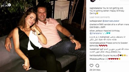 راغب علامة يتغزّل في زوجته بمناسبة عيد ميلادها