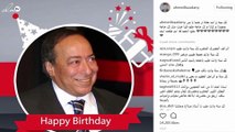 صورة.. أحمد السعدني يهنئ والده بعيد ميلاده بهذه الرسالة