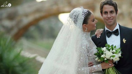 لارا إسكندر في صورة مؤثّرة ليلة زفافها بصحبة والدها