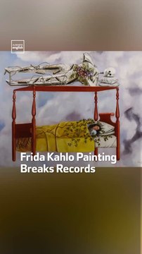 Frida Kahlo Painting Breaks Records