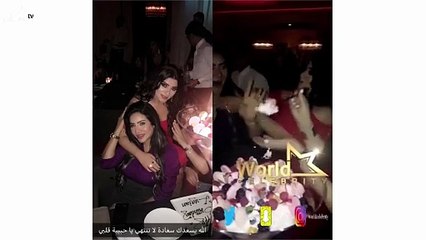 بالفيديو: صديقات لُجين عمران يجبرنها على هذا الشيء