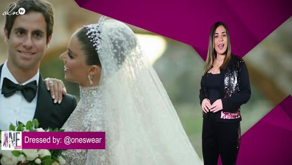 خاص- إليكِ تفاصيل فستان زفاف لارا اسكندر المذهل!