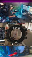 Je joue de la batterie quand je suis mort sur Rainbow Six