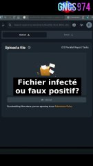 Fichier infecté ou faux positif ? #neiki #malware #virus