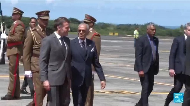 Tournée africaine : après l'île Maurice, Macron met le cap sur l'Afrique du Sud