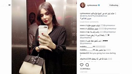 حقيقة "الشبح" الذي ظهر لسيرين عبد النور في الصورة!