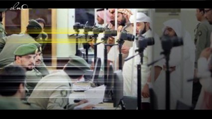 بالفيديو سعودي يتنازل عن حق دم ابنه في اخر لحظة بساحة القصاص  وسط تهليل الحضور