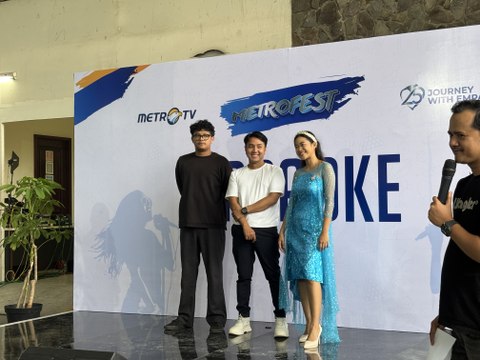Lomba Karaoke Metrofest 2025, 6 Peserta Rebut Tiket ke Puncak HUT ke-25 Metro TV