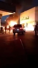 بالفيديو جرأة شاب سعودي تنقذ محطة وقود من الاشتعال