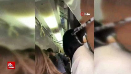 İzmir Metrosu’nda küfürlü saldırgan paniği