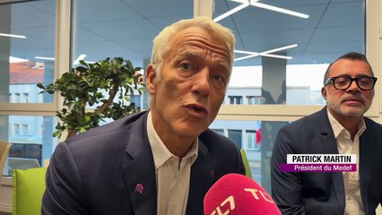 Le président du MEDEF en visite dans la Loire pour promouvoir les métiers de l’industrie