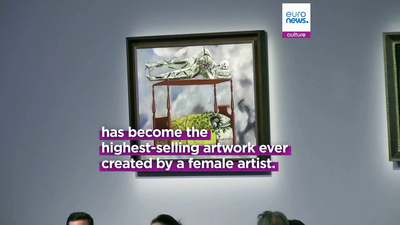 Frida Kahlo self-portrait sells for nearly €50 million, breaking auction record for female artists