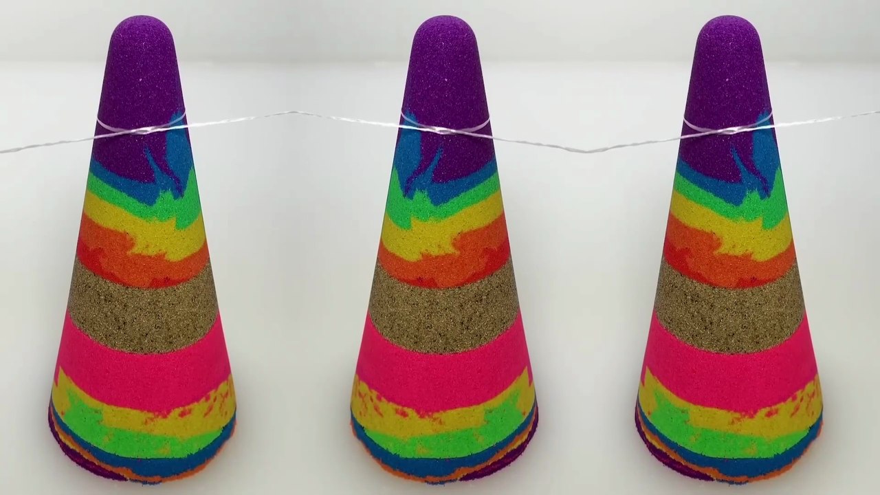 Very Satisfying and Relaxing Compilation 037 Kinetic Sand ASMR
