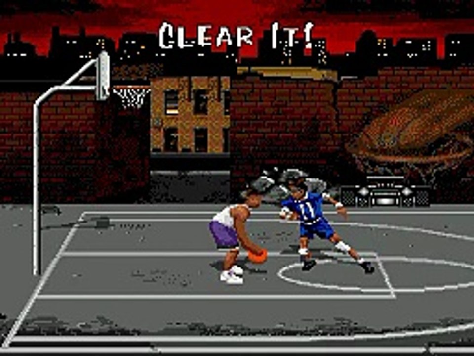 Jammit (SEGA GENESIS) One on One