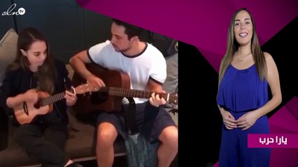 الملكة رانيا تنشر فيديو لولي العهد وهو يعزف على الجيتار