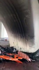 شاهدي بالفيديو مطاردة فتاة تستقل سيارة لمبورجيني في الكويت تنتهي بحادث شنيع