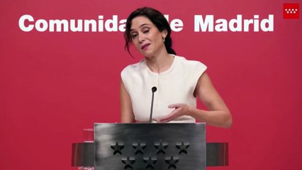 Ayuso: "No sabemos qué escenario está preparando Pedro Sánchez, pero nos tememos algo desquiciado, es su modus operandi"